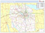 Onondaga, NY County <br /> Wall Map Map