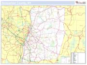 Rensselaer, NY County <br /> Wall Map Map