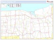 Wayne, NY County <br /> Wall Map Map