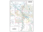 Tuscon Metropolitan Arterial and Collector Streets Wall Map