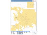 Dothan <br /> Wall Map <br /> Basic Style 2024 Map