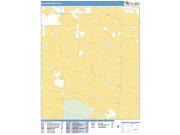 Arlington Heights <br /> Wall Map <br /> Basic Style 2022 Map