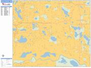 Eden Prairie <br /> Wall Map <br /> Basic Style 2024 Map