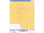 Carson City <br /> Wall Map <br /> Basic Style 2022 Map