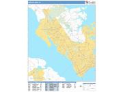 Newport News <br /> Wall Map <br /> Basic Style 2024 Map