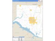 Limestone County, AL <br /> Wall Map <br /> Zip Code <br /> Basic Style 2024 Map