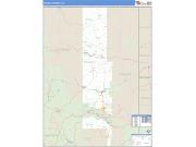 Navajo County, AZ <br /> Wall Map <br /> Zip Code <br /> Basic Style 2024 Map