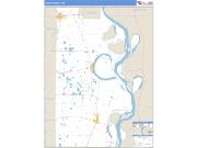 Chicot County, AR <br /> Wall Map <br /> Zip Code <br /> Basic Style 2024 Map