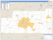 Craighead County, AR <br /> Wall Map <br /> Zip Code <br /> Basic Style 2024 Map