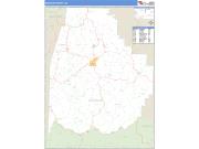 Madison County, AR <br /> Wall Map <br /> Zip Code <br /> Basic Style 2024 Map