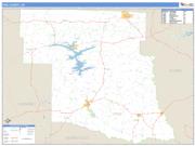 Pike County, AR <br /> Wall Map <br /> Zip Code <br /> Basic Style 2024 Map