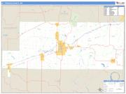 St. Francis County, AR <br /> Wall Map <br /> Zip Code <br /> Basic Style 2024 Map