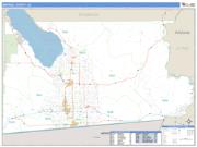 Imperial County, CA <br /> Wall Map <br /> Zip Code <br /> Basic Style 2024 Map