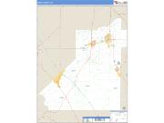 Kings County, CA <br /> Wall Map <br /> Zip Code <br /> Basic Style 2024 Map