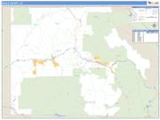 Eagle County, CO <br /> Wall Map <br /> Zip Code <br /> Basic Style 2024 Map