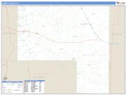 Elbert County, CO <br /> Wall Map <br /> Zip Code <br /> Basic Style 2024 Map