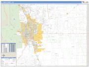 El Paso County, CO <br /> Wall Map <br /> Zip Code <br /> Basic Style 2024 Map