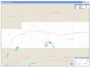 Kiowa County, CO <br /> Wall Map <br /> Zip Code <br /> Basic Style 2024 Map