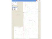 Lincoln County, CO <br /> Wall Map <br /> Zip Code <br /> Basic Style 2024 Map
