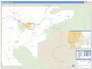 Mesa County, CO <br /> Wall Map <br /> Zip Code <br /> Basic Style 2024 Map