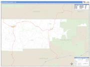 Rio Blanco County, CO <br /> Wall Map <br /> Zip Code <br /> Basic Style 2024 Map