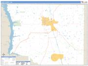 Crisp County, GA <br /> Wall Map <br /> Zip Code <br /> Basic Style 2024 Map