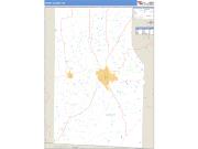 Grady County, GA <br /> Wall Map <br /> Zip Code <br /> Basic Style 2024 Map