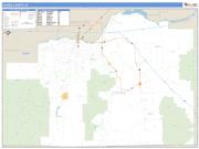 Cassia County, ID <br /> Wall Map <br /> Zip Code <br /> Basic Style 2024 Map