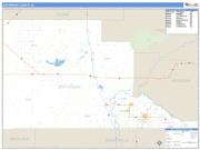 Jefferson County, ID <br /> Wall Map <br /> Zip Code <br /> Basic Style 2024 Map
