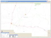 Lincoln County, ID <br /> Wall Map <br /> Zip Code <br /> Basic Style 2024 Map