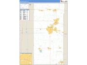 DeKalb County, IL <br /> Wall Map <br /> Zip Code <br /> Basic Style 2024 Map