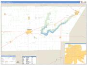 De Witt County, IL <br /> Wall Map <br /> Zip Code <br /> Basic Style 2024 Map