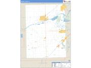 Grundy County, IL <br /> Wall Map <br /> Zip Code <br /> Basic Style 2024 Map