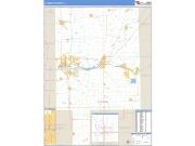 La Salle County, IL <br /> Wall Map <br /> Zip Code <br /> Basic Style 2024 Map