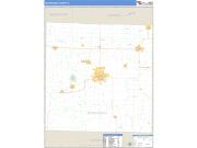 McDonough County, IL <br /> Wall Map <br /> Zip Code <br /> Basic Style 2024 Map