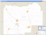 Menard County, IL <br /> Wall Map <br /> Zip Code <br /> Basic Style 2024 Map