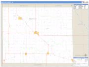 Benton County, IN <br /> Wall Map <br /> Zip Code <br /> Basic Style 2024 Map