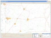 Greene County, IN <br /> Wall Map <br /> Zip Code <br /> Basic Style 2024 Map