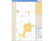 Madison County, IN <br /> Wall Map <br /> Zip Code <br /> Basic Style 2024 Map