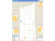 Newton County, IN <br /> Wall Map <br /> Zip Code <br /> Basic Style 2024 Map
