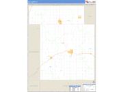 Ida County, IA <br /> Wall Map <br /> Zip Code <br /> Basic Style 2024 Map