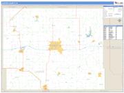 Jasper County, IA <br /> Wall Map <br /> Zip Code <br /> Basic Style 2024 Map