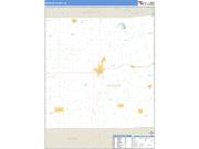 Madison County, IA <br /> Wall Map <br /> Zip Code <br /> Basic Style 2024 Map