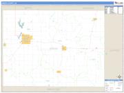 Union County, IA <br /> Wall Map <br /> Zip Code <br /> Basic Style 2024 Map