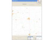Brown County, KS <br /> Wall Map <br /> Zip Code <br /> Basic Style 2024 Map