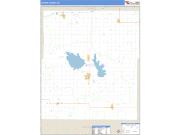 Coffey County, KS <br /> Wall Map <br /> Zip Code <br /> Basic Style 2024 Map