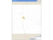 Grant County, KS <br /> Wall Map <br /> Zip Code <br /> Basic Style 2024 Map