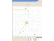 McPherson County, KS <br /> Wall Map <br /> Zip Code <br /> Basic Style 2024 Map