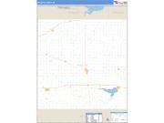 Phillips County, KS <br /> Wall Map <br /> Zip Code <br /> Basic Style 2024 Map