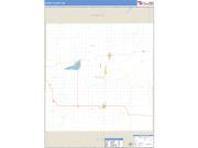 Rooks County, KS <br /> Wall Map <br /> Zip Code <br /> Basic Style 2024 Map